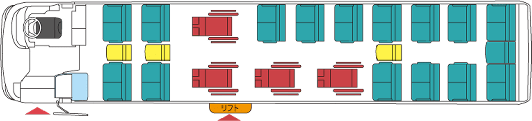 スタンダード座席表