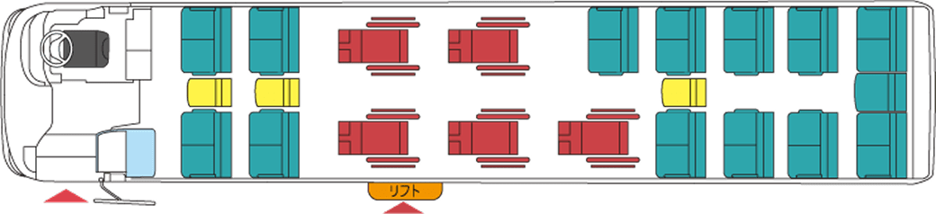 スタンダード座席表