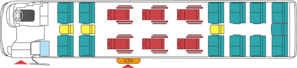 スタンダード座席表