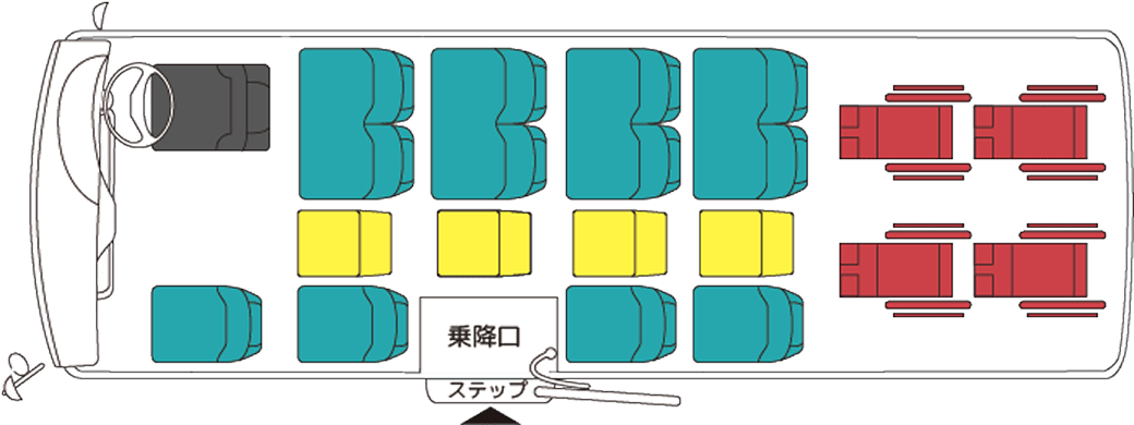 スタンダード座席表