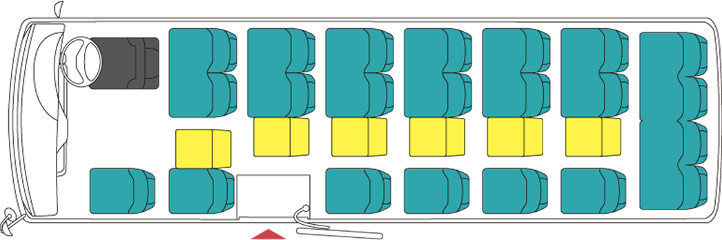 スタンダード座席表