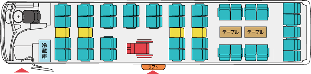スタンダード座席表