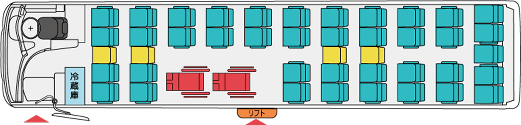 スタンダード座席表