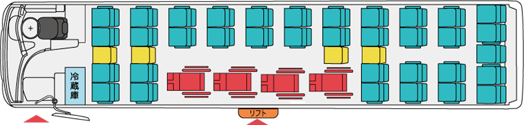 スタンダード座席表