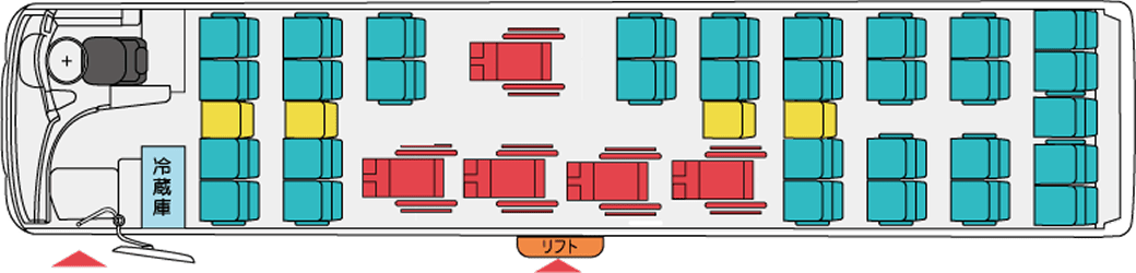 スタンダード座席表