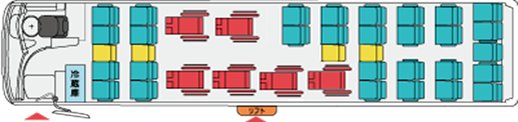 スタンダード座席表