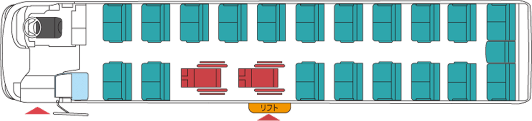 スタンダード座席表