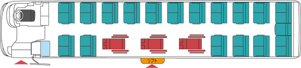 スタンダード座席表