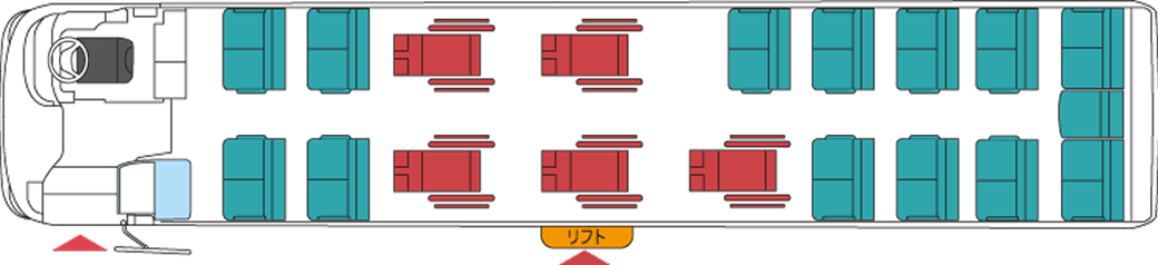 スタンダード座席表