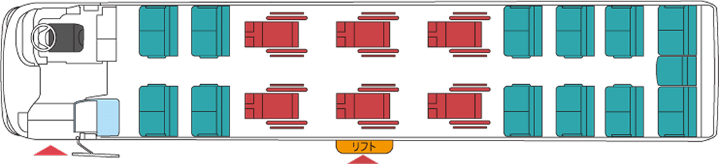 スタンダード座席表