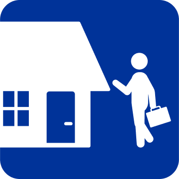 最小限の出勤・不要不急な 営業・訪問活動の自粛