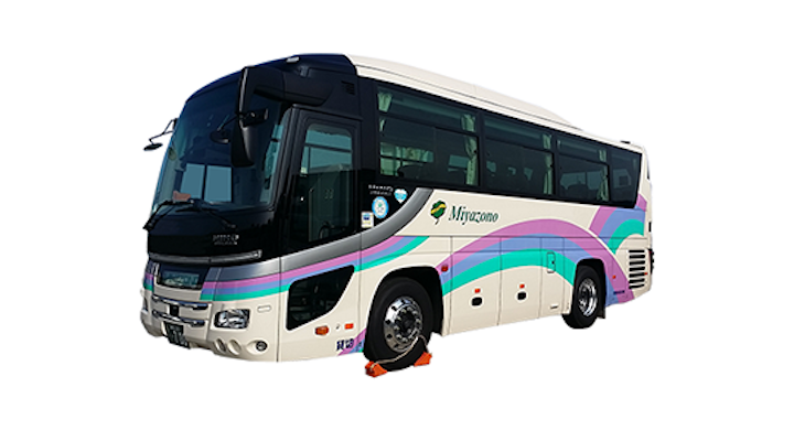 観光バス・ハイヤー手配 バリアフリー旅行の東京ナイストラベルの中型観光バス
