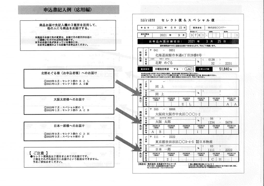 観光バス・ハイヤー手配 バリアフリー旅行の東京ナイストラベルの北のグルメ　セレクト＆スペシャル便